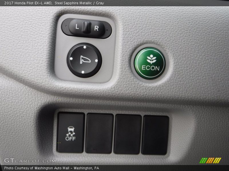 Controls of 2017 Pilot EX-L AWD