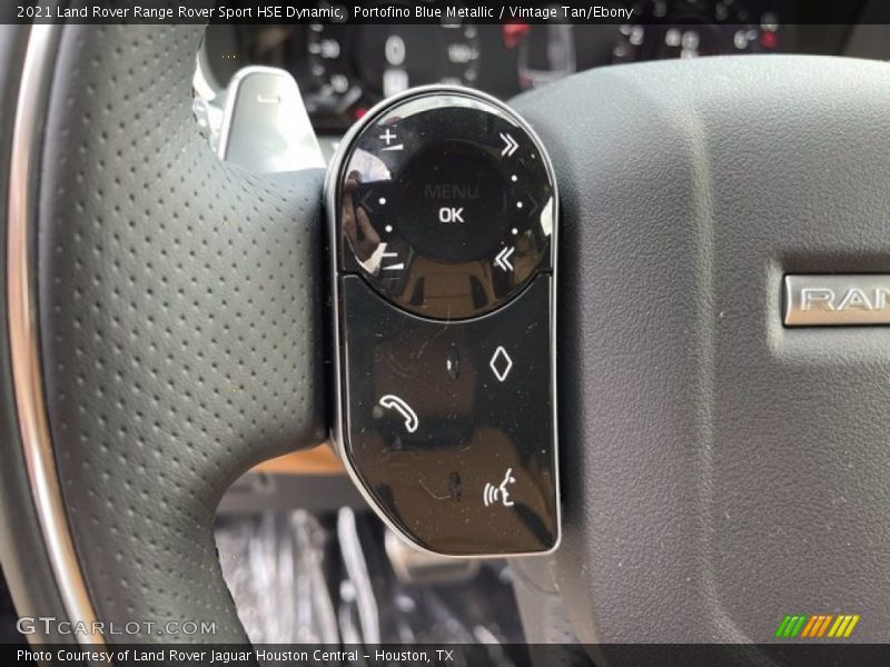 Portofino Blue Metallic / Vintage Tan/Ebony 2021 Land Rover Range Rover Sport HSE Dynamic