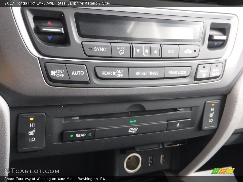 Controls of 2017 Pilot EX-L AWD