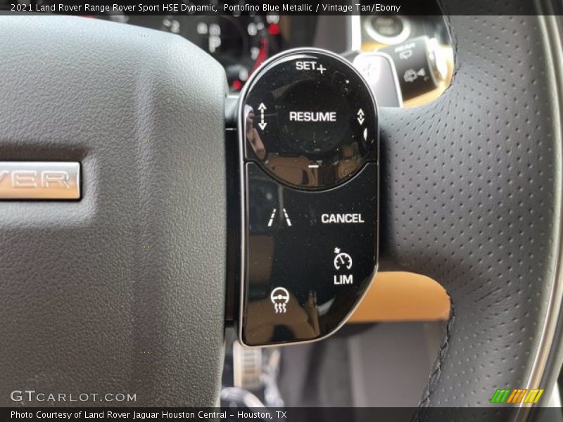 Portofino Blue Metallic / Vintage Tan/Ebony 2021 Land Rover Range Rover Sport HSE Dynamic