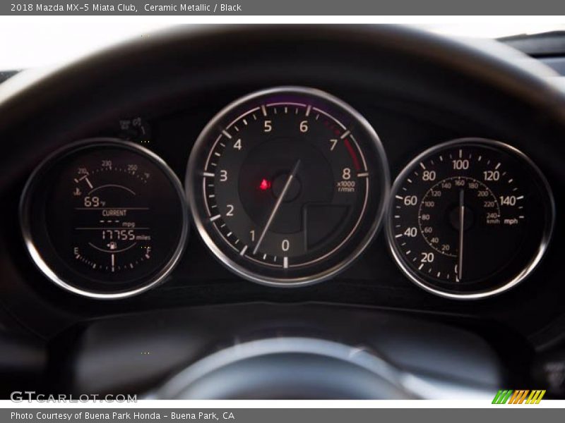  2018 MX-5 Miata Club Club Gauges