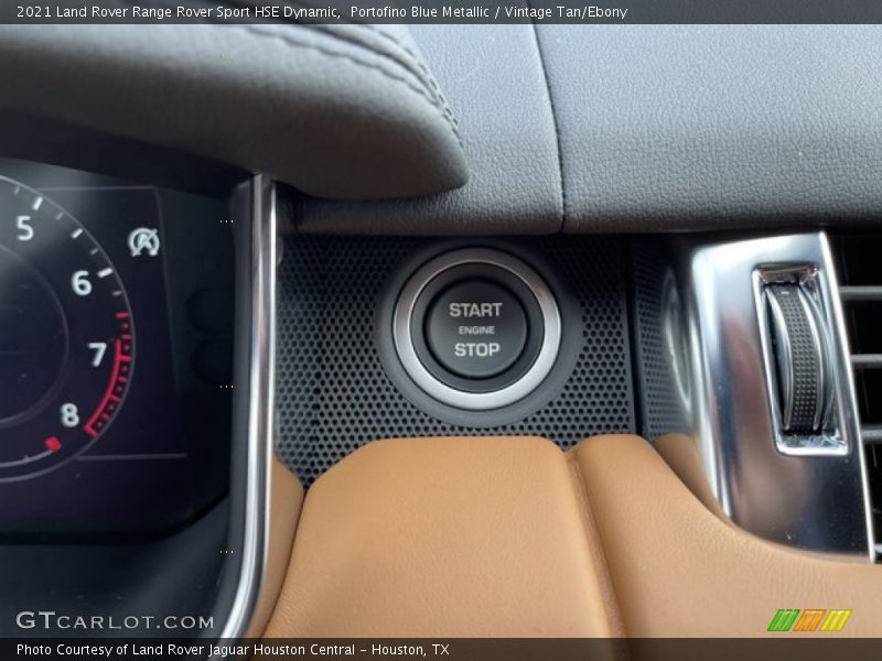 Portofino Blue Metallic / Vintage Tan/Ebony 2021 Land Rover Range Rover Sport HSE Dynamic