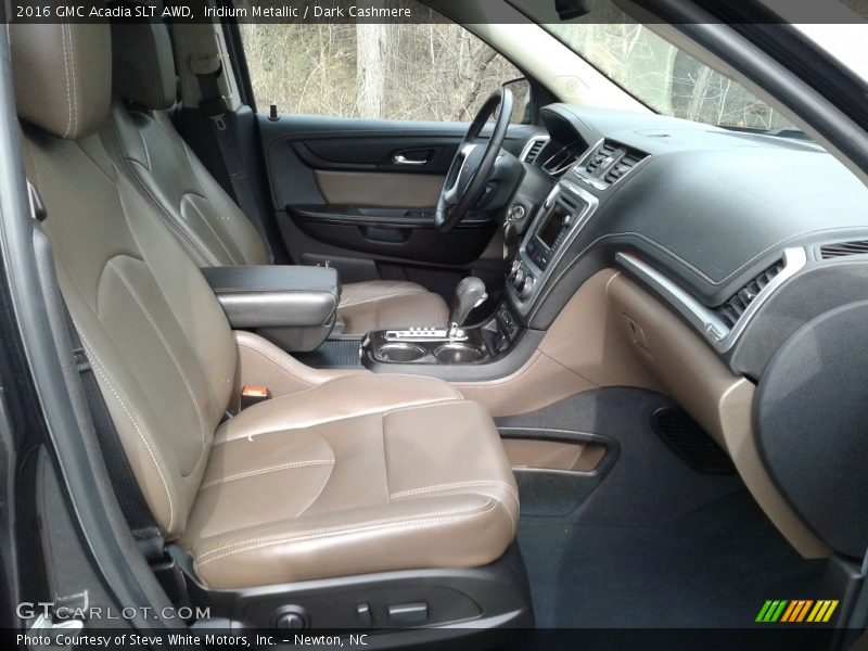 Iridium Metallic / Dark Cashmere 2016 GMC Acadia SLT AWD