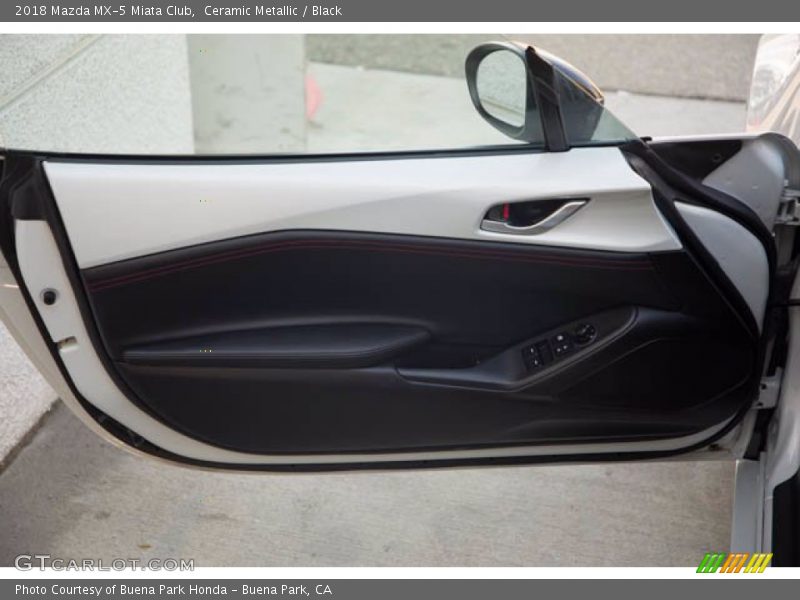 Door Panel of 2018 MX-5 Miata Club