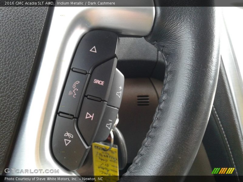 Iridium Metallic / Dark Cashmere 2016 GMC Acadia SLT AWD
