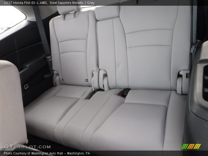 Rear Seat of 2017 Pilot EX-L AWD