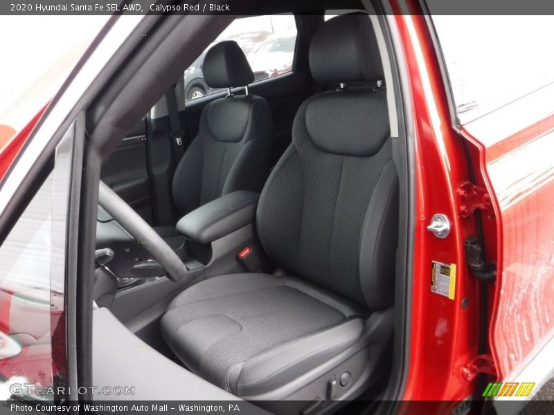 Calypso Red / Black 2020 Hyundai Santa Fe SEL AWD