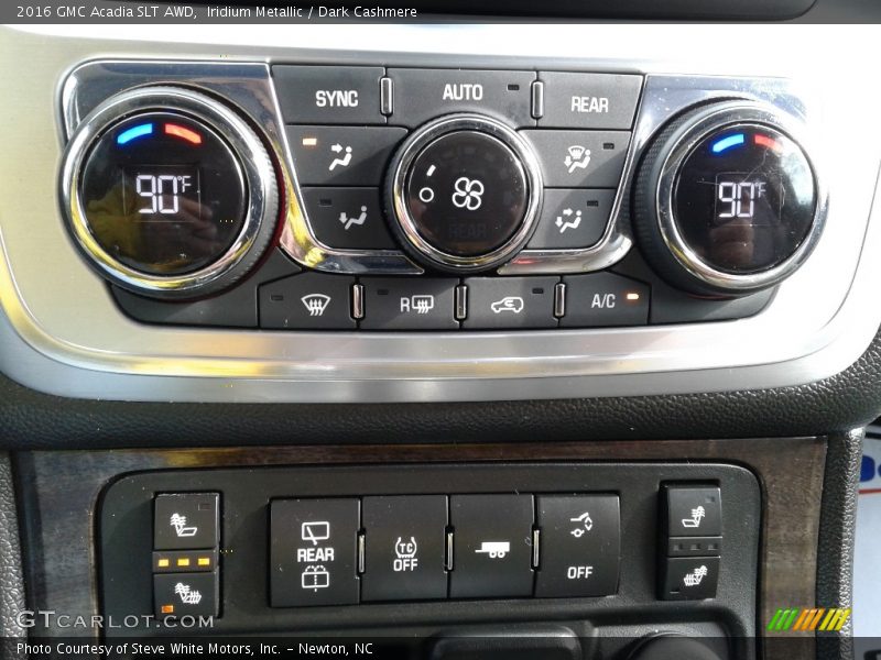 Iridium Metallic / Dark Cashmere 2016 GMC Acadia SLT AWD