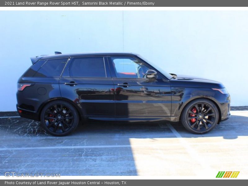 Santorini Black Metallic / Pimento/Ebony 2021 Land Rover Range Rover Sport HST