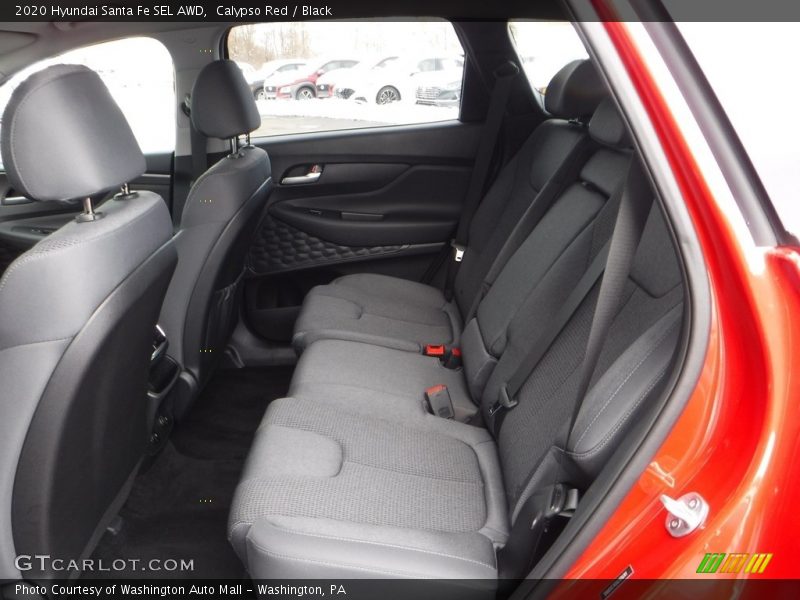 Calypso Red / Black 2020 Hyundai Santa Fe SEL AWD