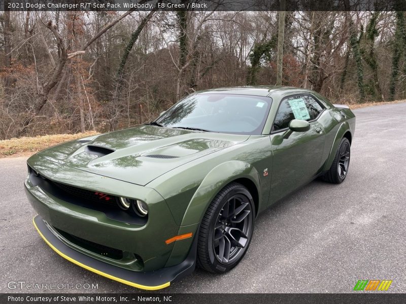 F8 Green / Black 2021 Dodge Challenger R/T Scat Pack Widebody