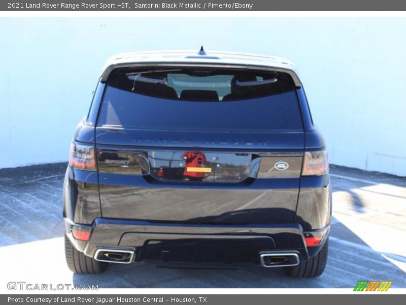 Santorini Black Metallic / Pimento/Ebony 2021 Land Rover Range Rover Sport HST
