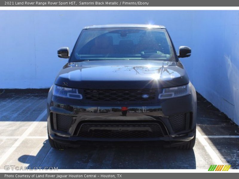 Santorini Black Metallic / Pimento/Ebony 2021 Land Rover Range Rover Sport HST