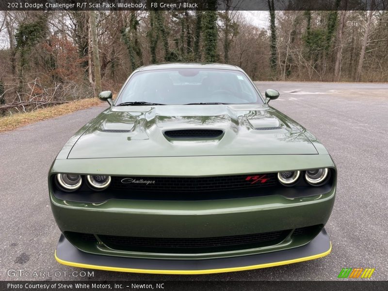 F8 Green / Black 2021 Dodge Challenger R/T Scat Pack Widebody