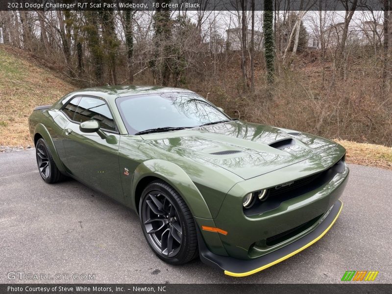 Front 3/4 View of 2021 Challenger R/T Scat Pack Widebody