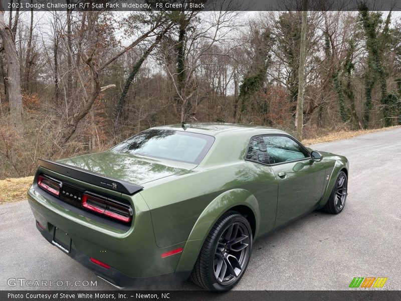 F8 Green / Black 2021 Dodge Challenger R/T Scat Pack Widebody