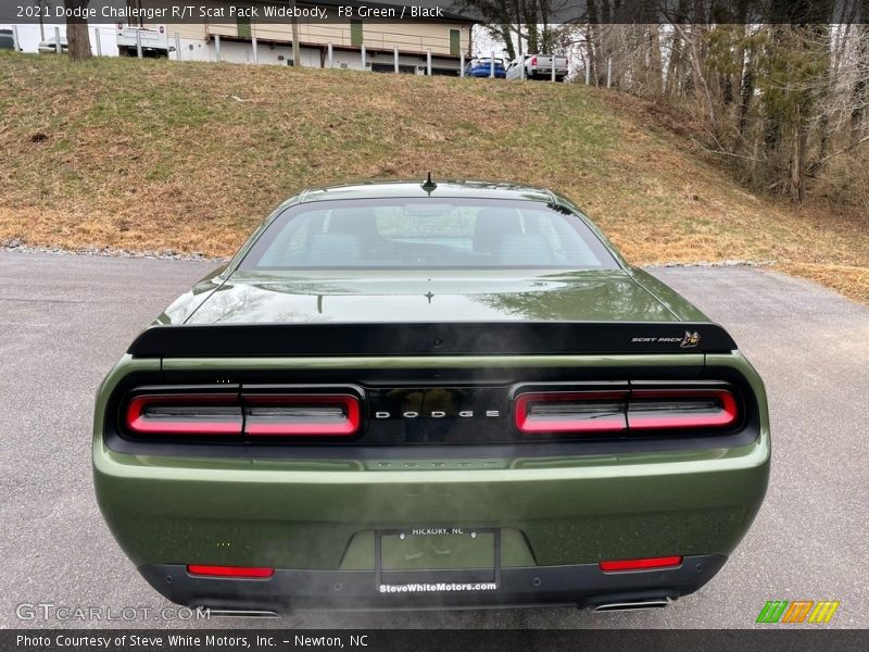 F8 Green / Black 2021 Dodge Challenger R/T Scat Pack Widebody