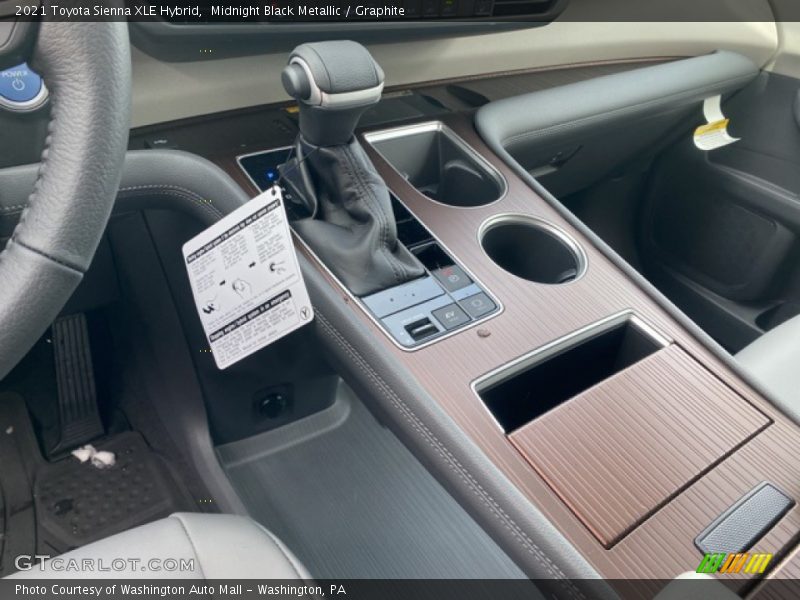 Midnight Black Metallic / Graphite 2021 Toyota Sienna XLE Hybrid