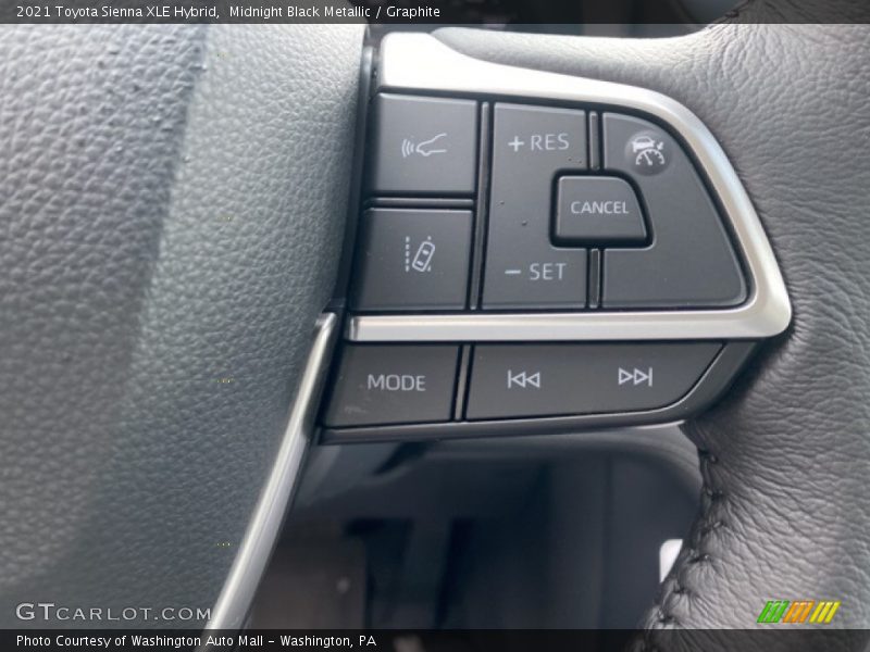 Midnight Black Metallic / Graphite 2021 Toyota Sienna XLE Hybrid