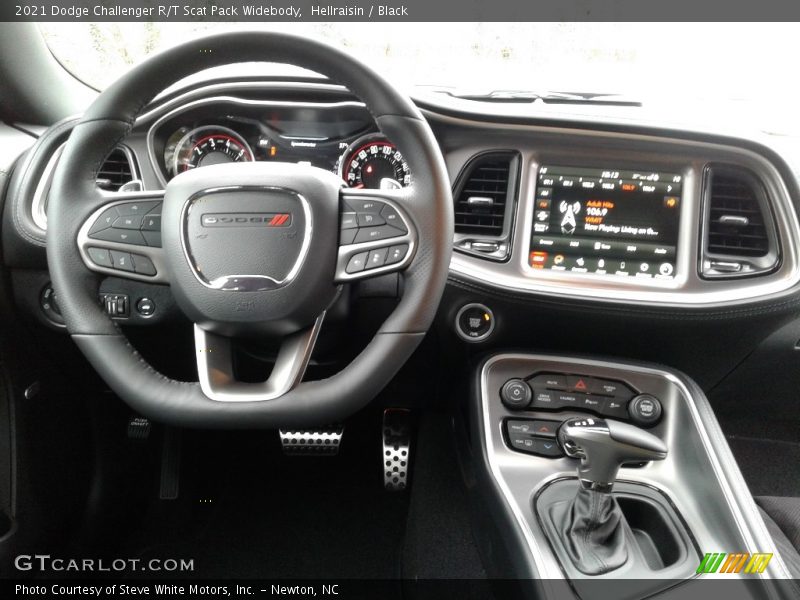 Dashboard of 2021 Challenger R/T Scat Pack Widebody