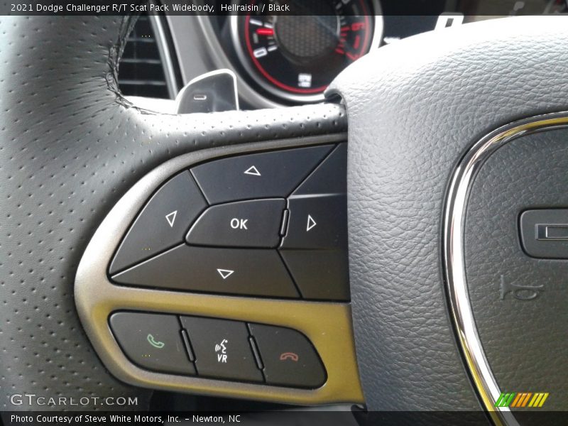  2021 Challenger R/T Scat Pack Widebody Steering Wheel