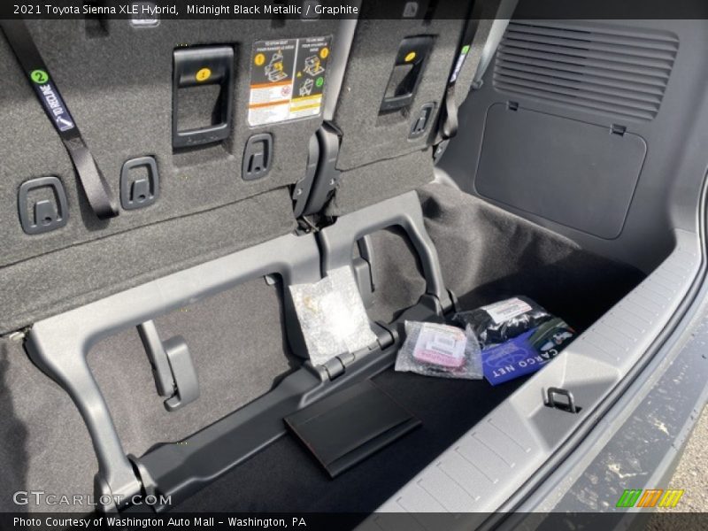 Midnight Black Metallic / Graphite 2021 Toyota Sienna XLE Hybrid
