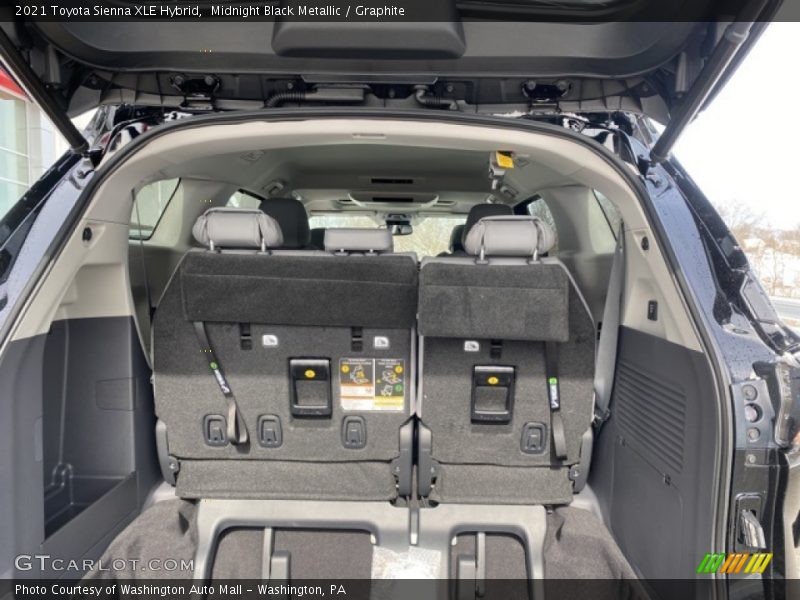 Midnight Black Metallic / Graphite 2021 Toyota Sienna XLE Hybrid