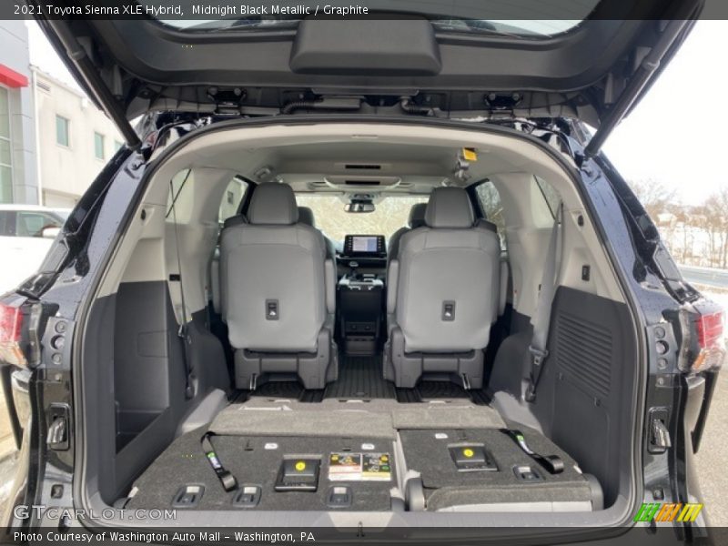 Midnight Black Metallic / Graphite 2021 Toyota Sienna XLE Hybrid