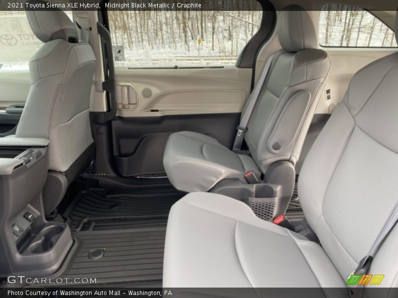 Midnight Black Metallic / Graphite 2021 Toyota Sienna XLE Hybrid