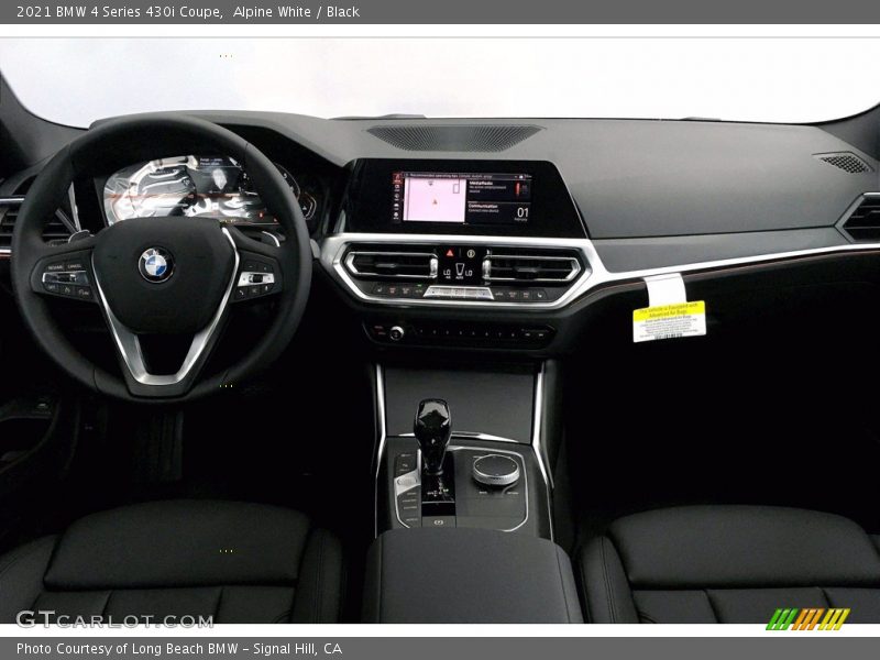 Alpine White / Black 2021 BMW 4 Series 430i Coupe