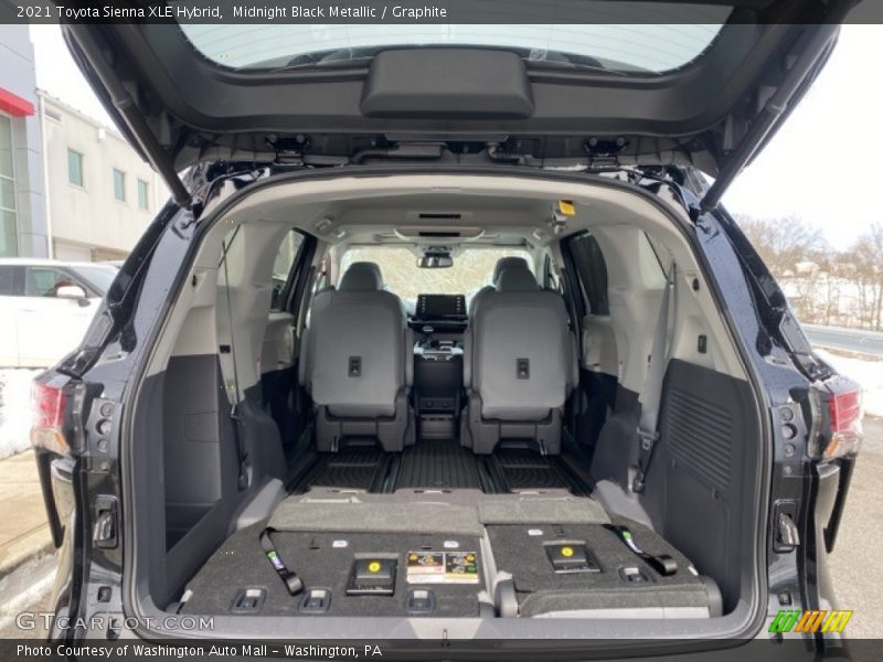 Midnight Black Metallic / Graphite 2021 Toyota Sienna XLE Hybrid