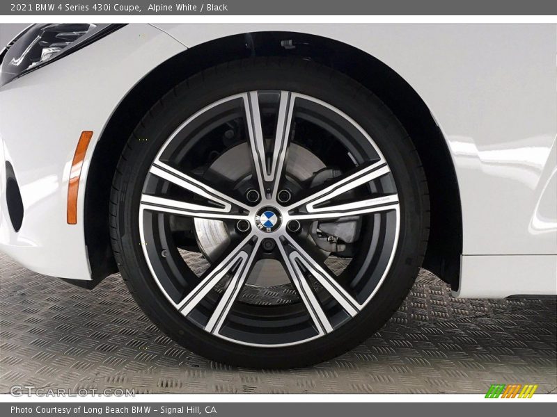 Alpine White / Black 2021 BMW 4 Series 430i Coupe