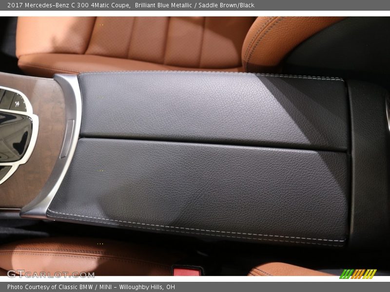 Brilliant Blue Metallic / Saddle Brown/Black 2017 Mercedes-Benz C 300 4Matic Coupe