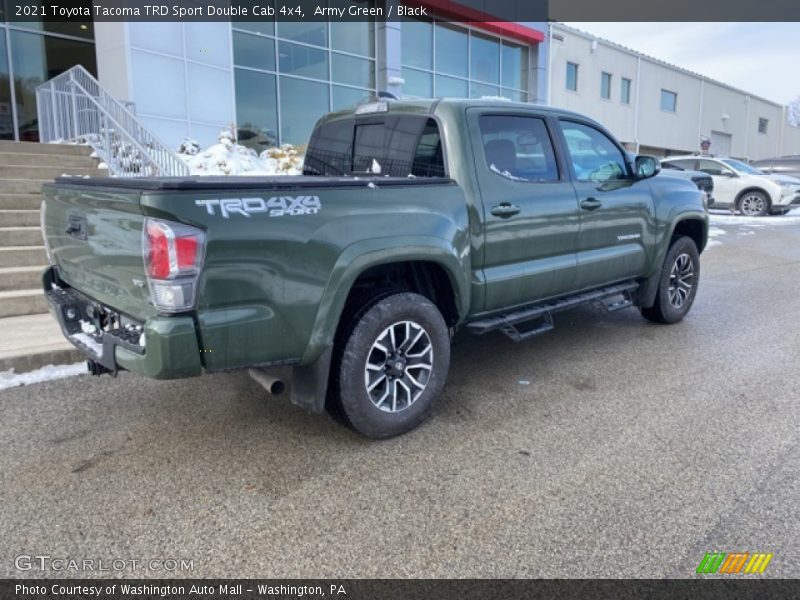 Army Green / Black 2021 Toyota Tacoma TRD Sport Double Cab 4x4