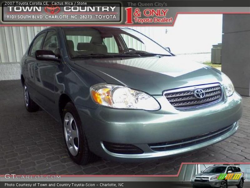 Cactus Mica / Stone 2007 Toyota Corolla CE