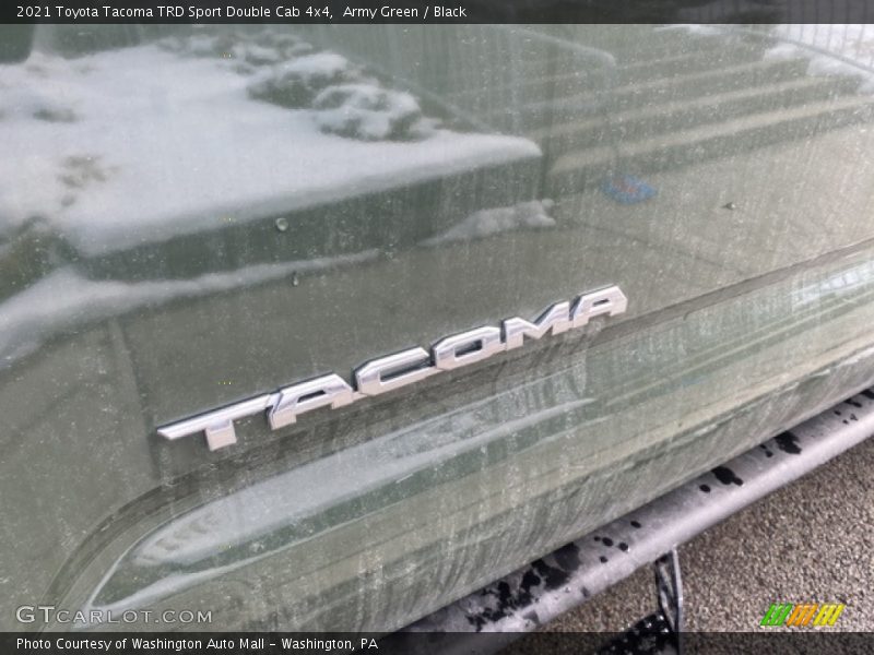 Army Green / Black 2021 Toyota Tacoma TRD Sport Double Cab 4x4
