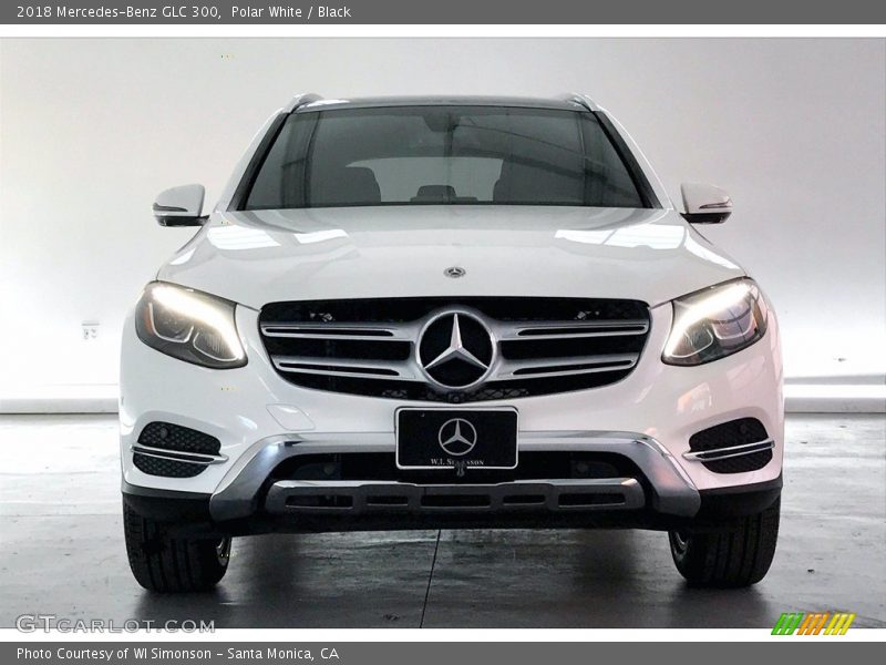Polar White / Black 2018 Mercedes-Benz GLC 300