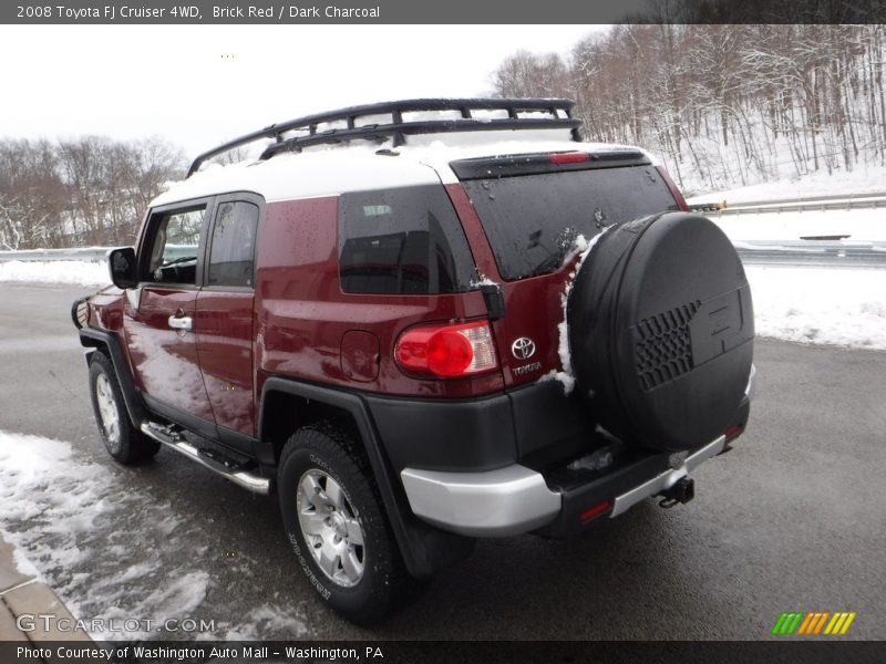 Brick Red / Dark Charcoal 2008 Toyota FJ Cruiser 4WD