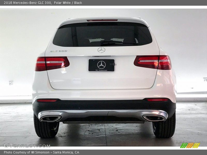 Polar White / Black 2018 Mercedes-Benz GLC 300