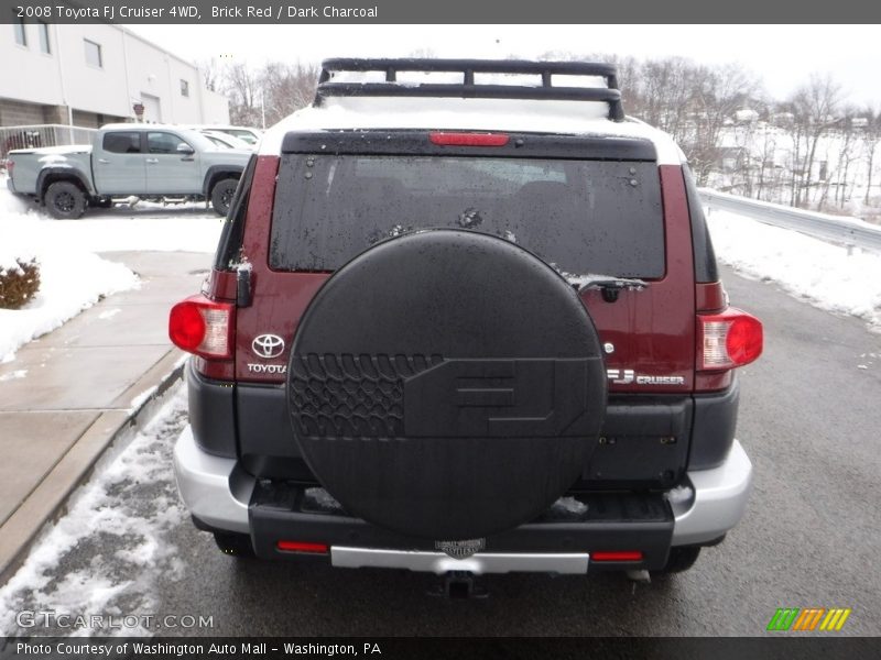 Brick Red / Dark Charcoal 2008 Toyota FJ Cruiser 4WD