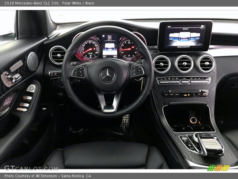 Polar White / Black 2018 Mercedes-Benz GLC 300