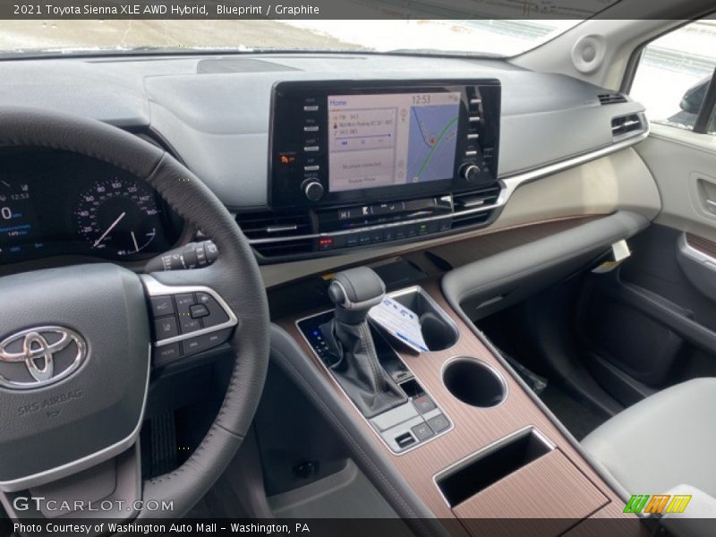 Blueprint / Graphite 2021 Toyota Sienna XLE AWD Hybrid