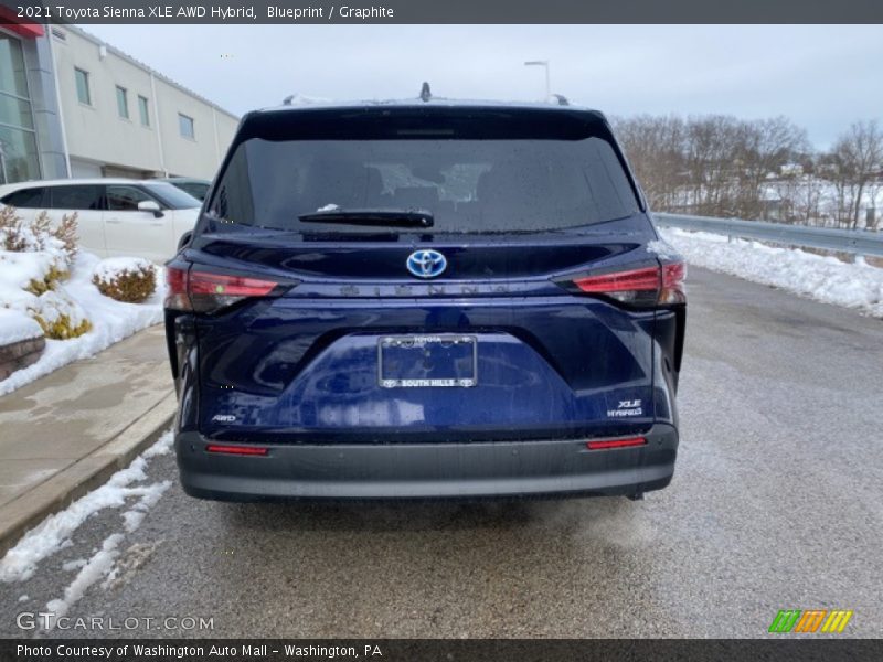 Blueprint / Graphite 2021 Toyota Sienna XLE AWD Hybrid