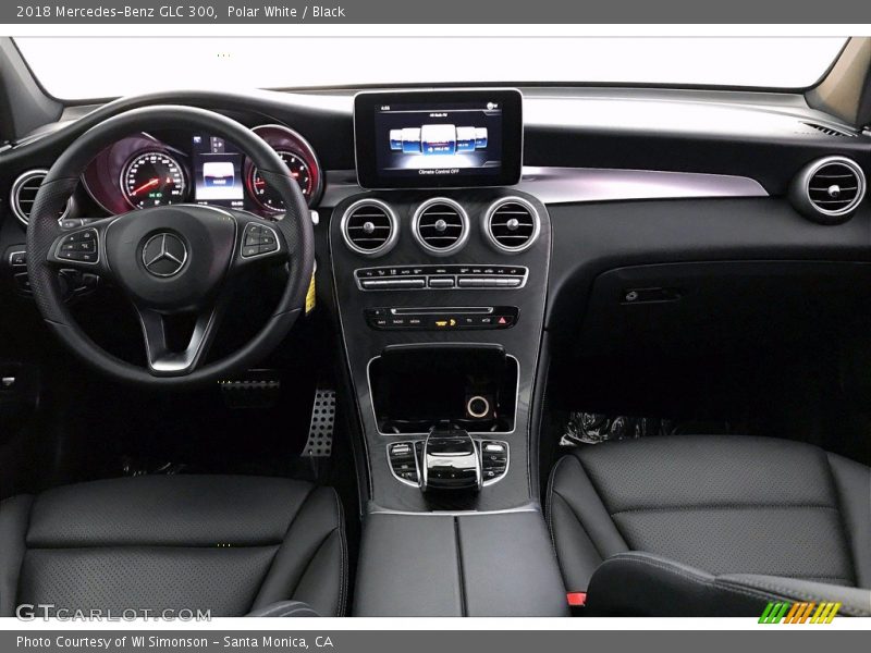 Polar White / Black 2018 Mercedes-Benz GLC 300