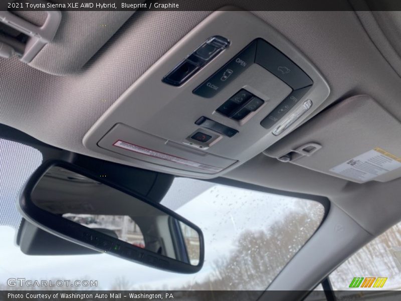 Blueprint / Graphite 2021 Toyota Sienna XLE AWD Hybrid
