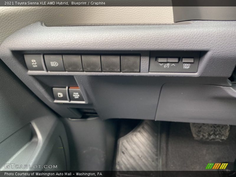 Blueprint / Graphite 2021 Toyota Sienna XLE AWD Hybrid
