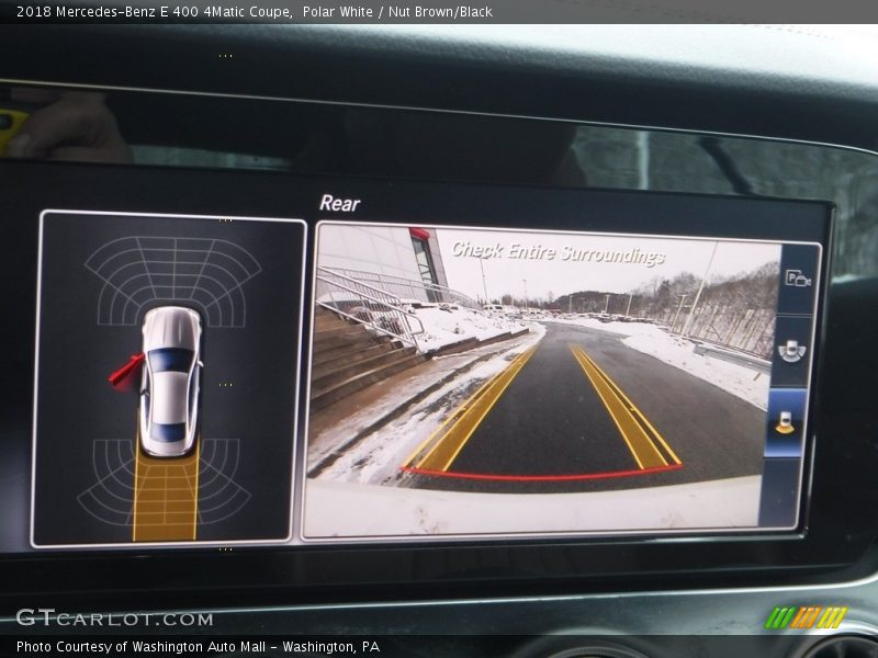 Polar White / Nut Brown/Black 2018 Mercedes-Benz E 400 4Matic Coupe