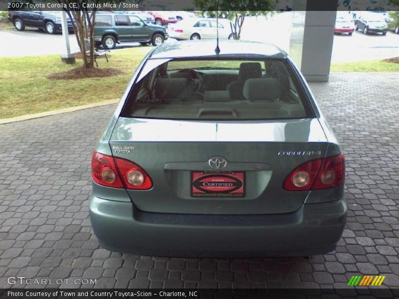 Cactus Mica / Stone 2007 Toyota Corolla CE