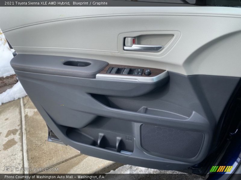 Blueprint / Graphite 2021 Toyota Sienna XLE AWD Hybrid