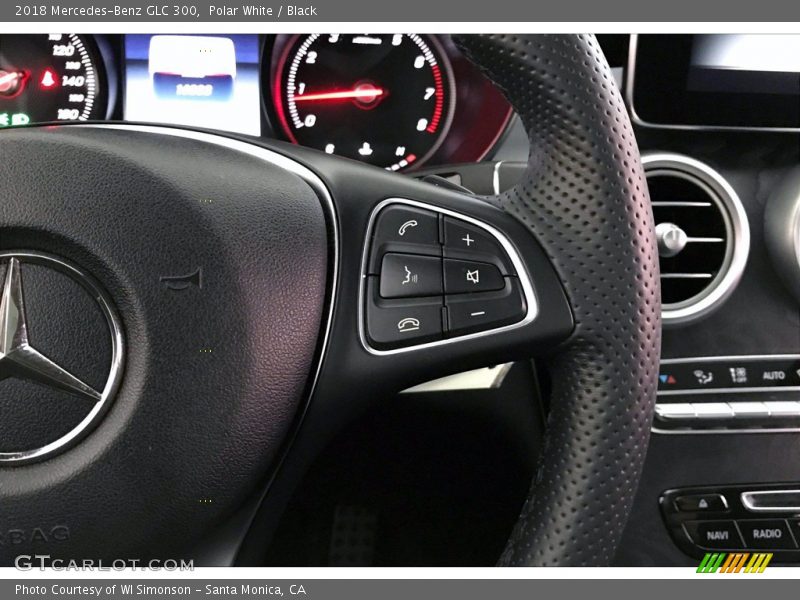 Polar White / Black 2018 Mercedes-Benz GLC 300